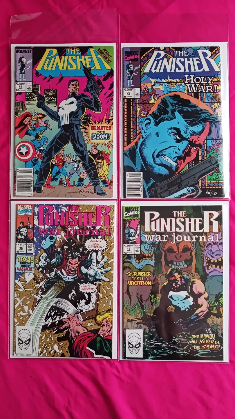 The Punisher War Journal Comic Book Lot image indicator(4)