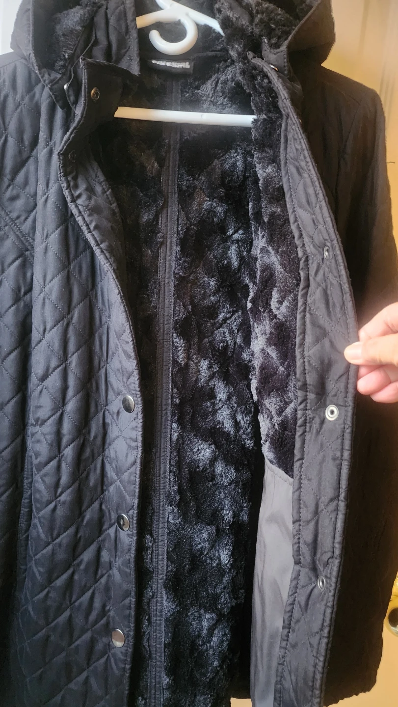 Original Black Quilted Women's Winter Coat - XL - photo 2