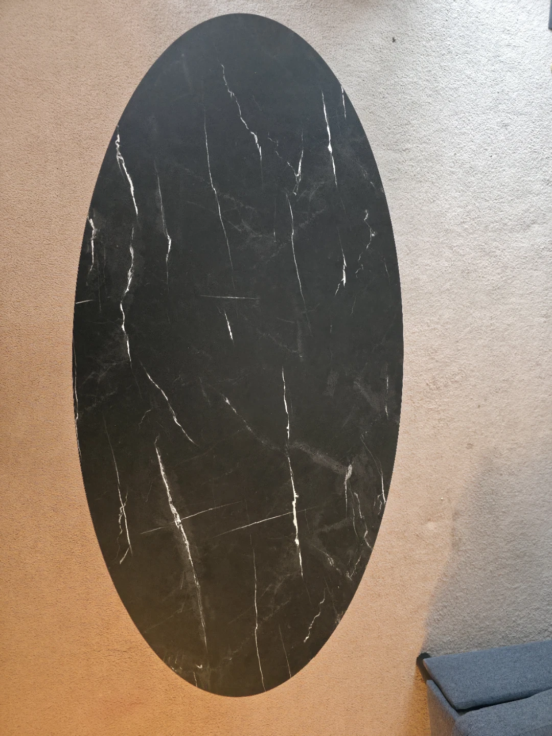 Round Black Coffee Table - photo 4