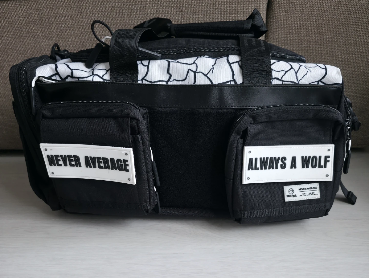 Wolfpak Never Average 30L Duffle Bag