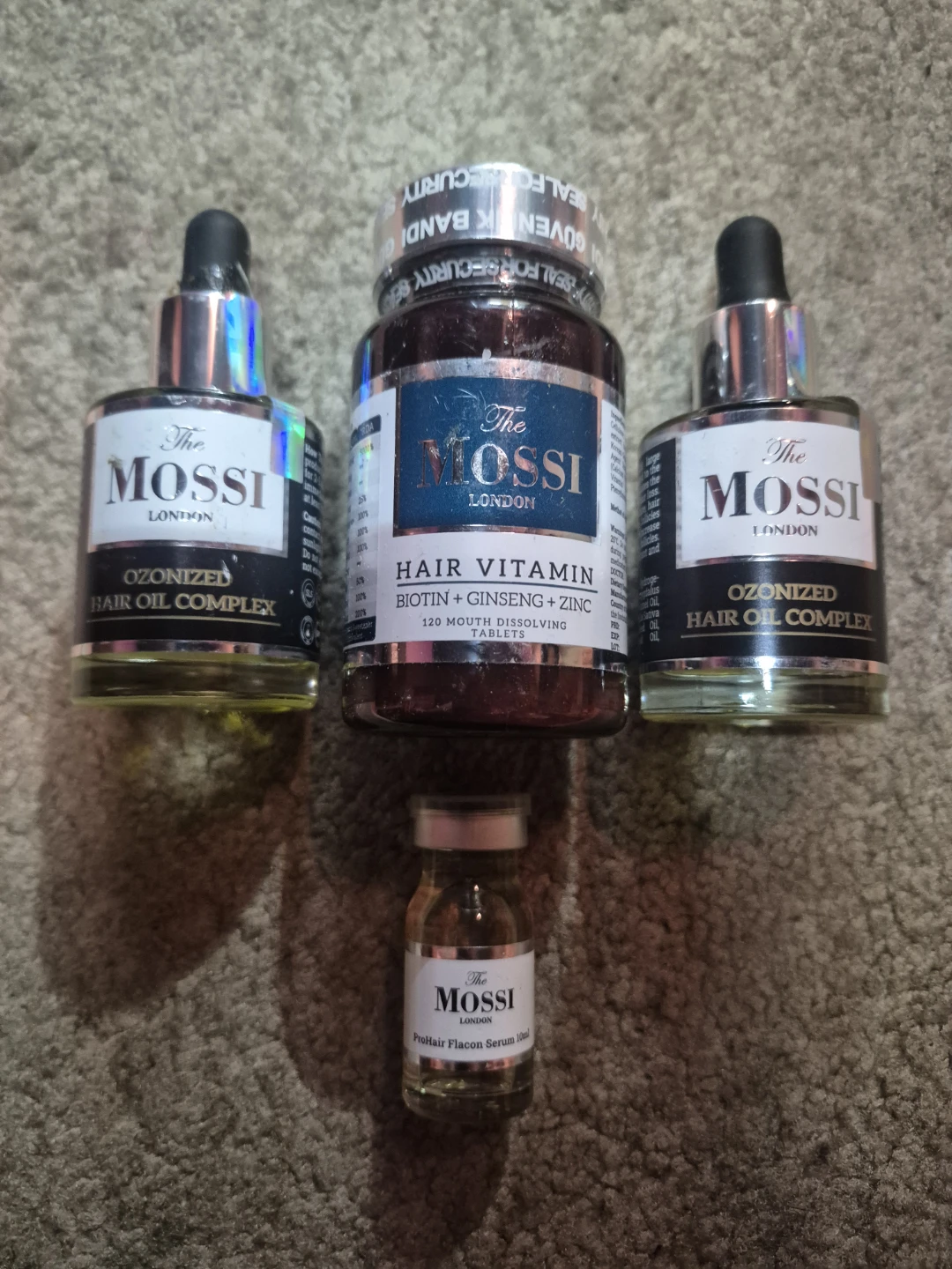 The Mossi London Hair Oil Complex & Vitamins