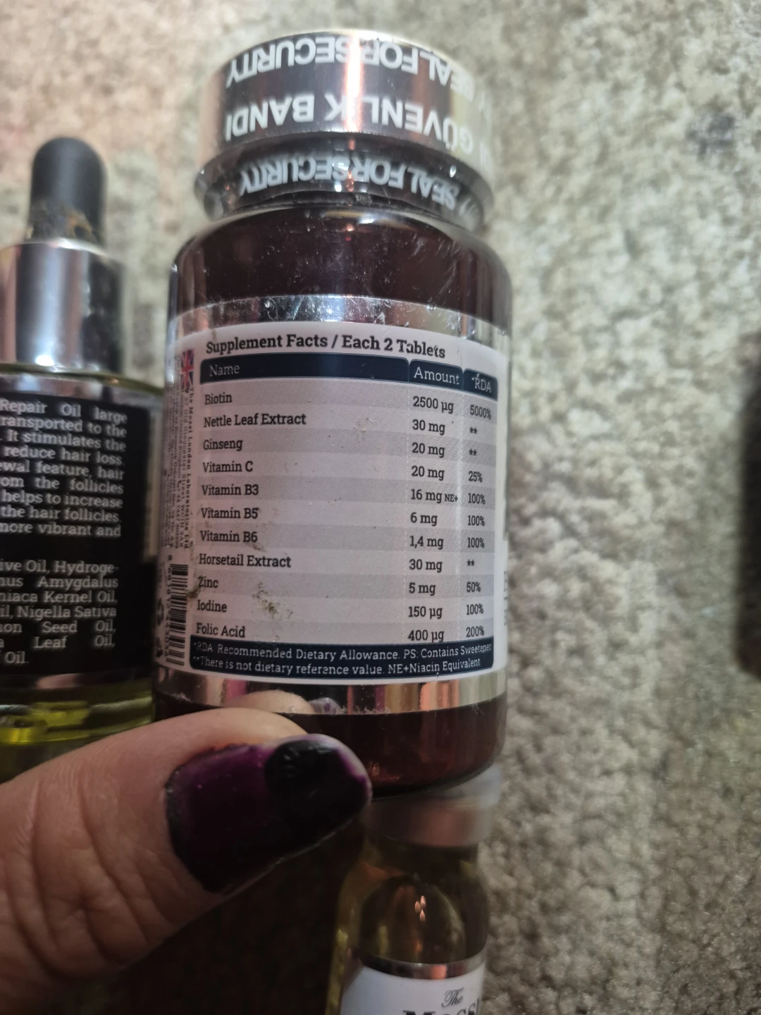The Mossi London Hair Oil Complex & Vitamins - photo 3
