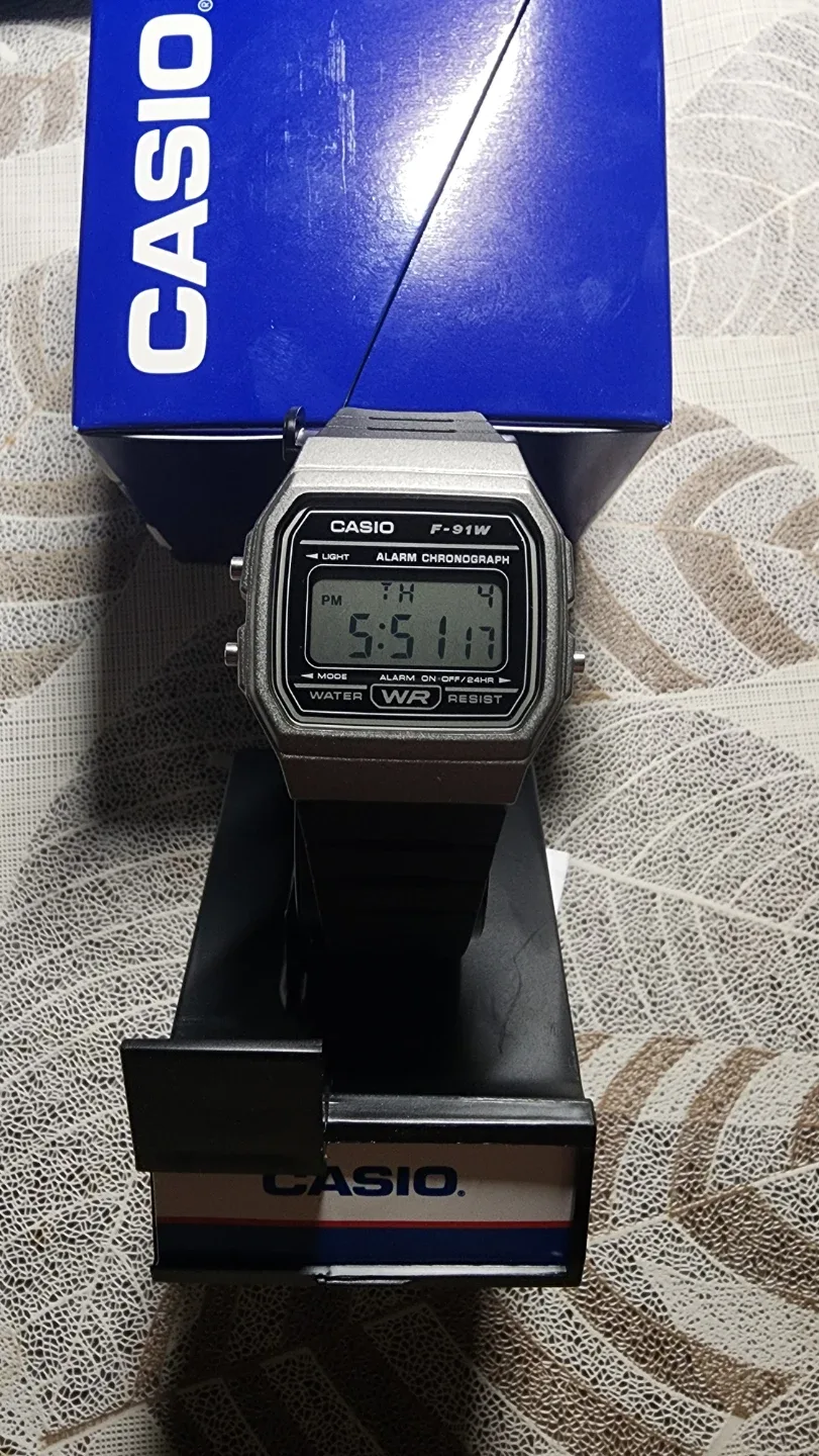 Hydro-modded New Casio F-91W Watch