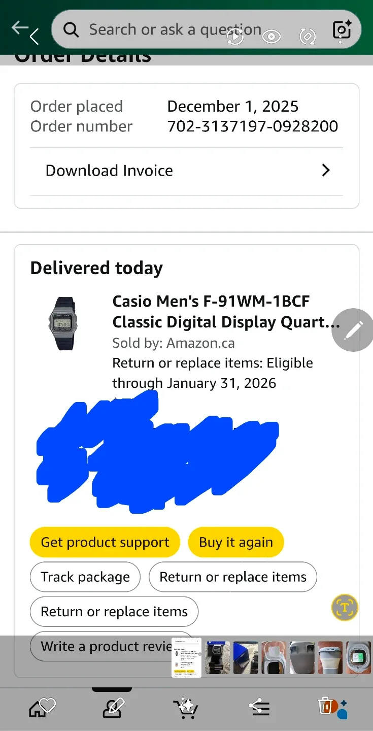 Hydro-modded New Casio F-91W Watch image indicator(3)