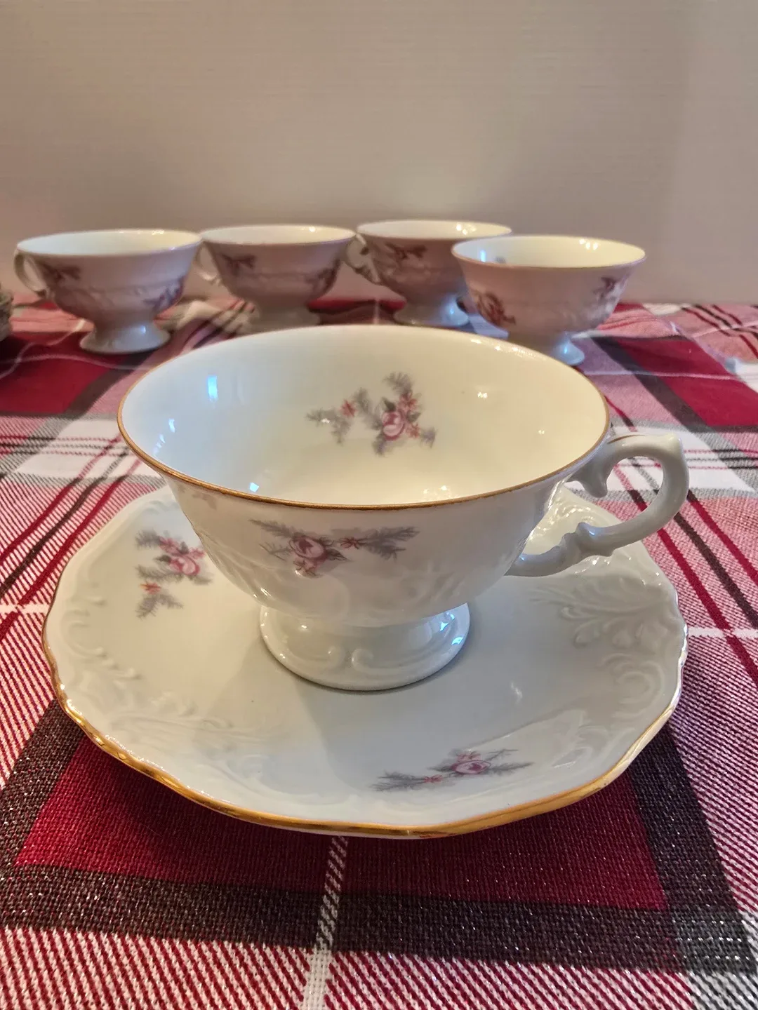 Walbrzych/ Wawel vintage fine china set image indicator(4)