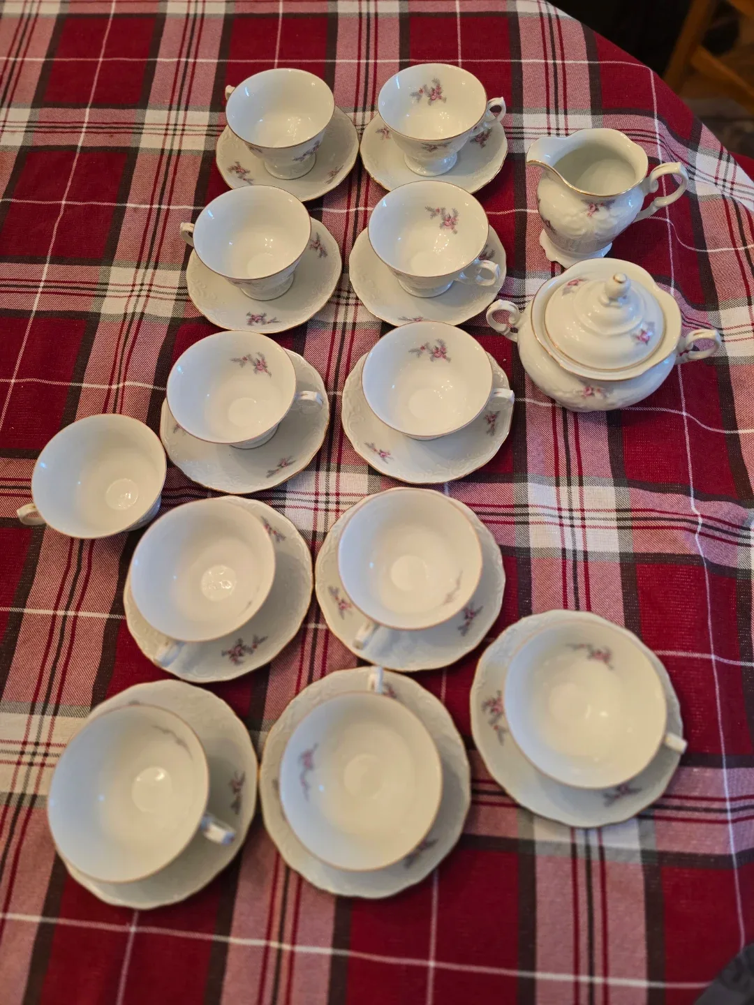 Walbrzych/ Wawel vintage fine china set image indicator(6)