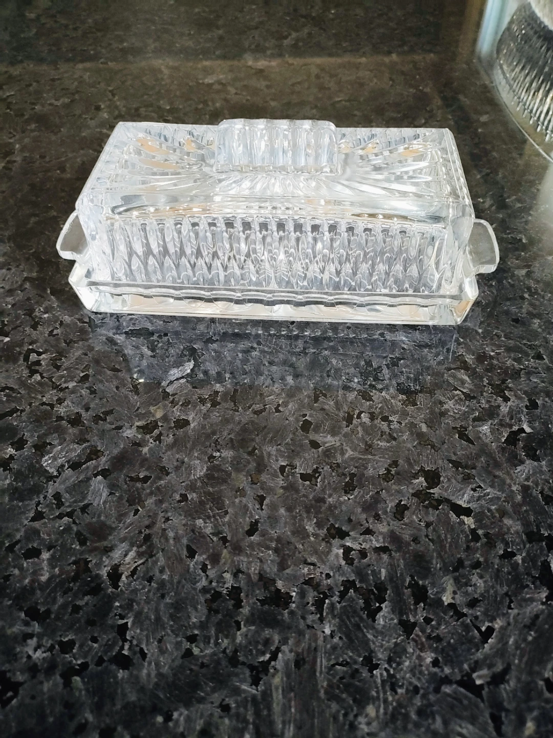 Princess House Royal Highlights butter dish & utensil holders - photo 2