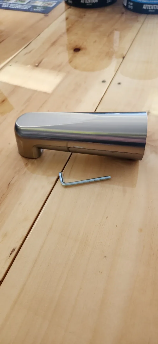 New Brushed Nickel Tub Spout