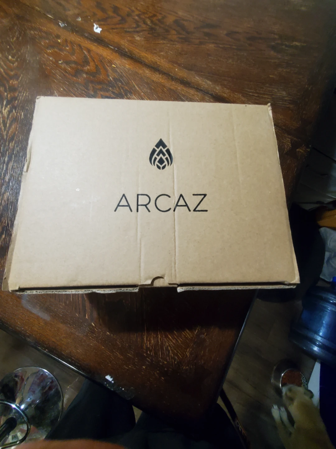 Arcaz Bamboo smoke Box - Brand New