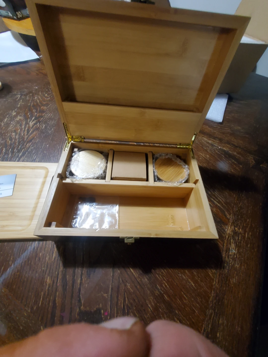 Arcaz Bamboo smoke Box - Brand New - photo 5