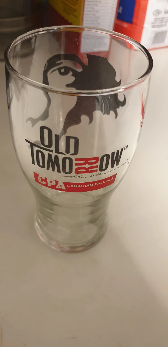 Old Tomorrow CPA Canadian Pale Ale Glass - photo 3