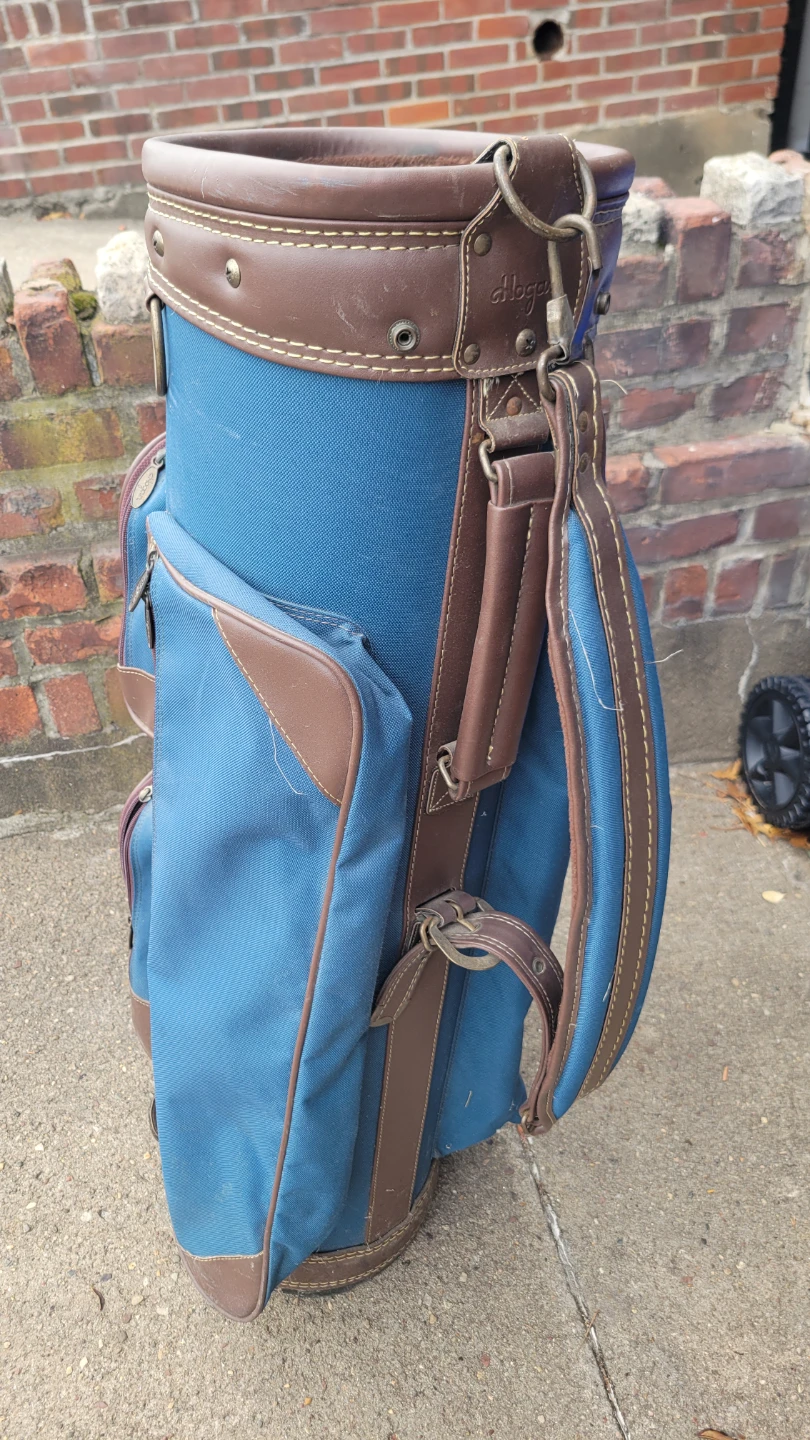 Hogan Golf Cart Bag - Blue & Brown - photo 3