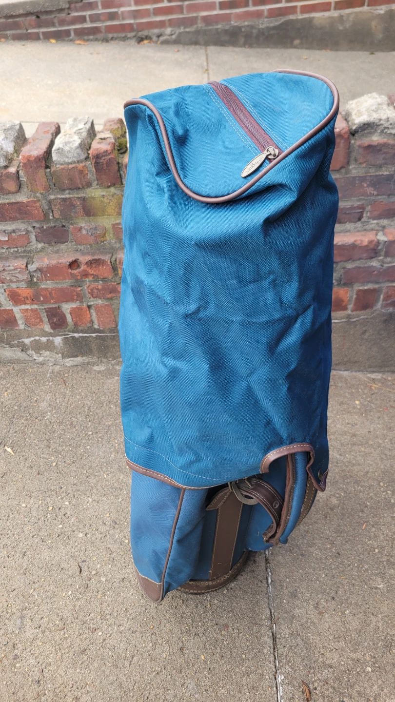 Hogan Golf Cart Bag - Blue & Brown - photo 4