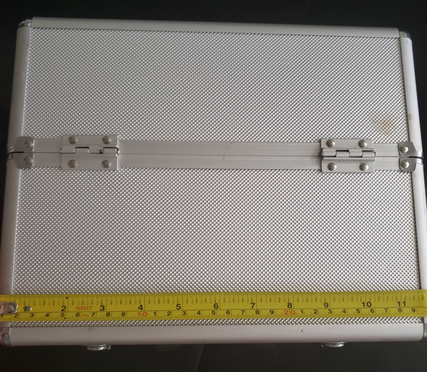 Silver Aluminum Makeup Organizer Case🥈 - photo 4