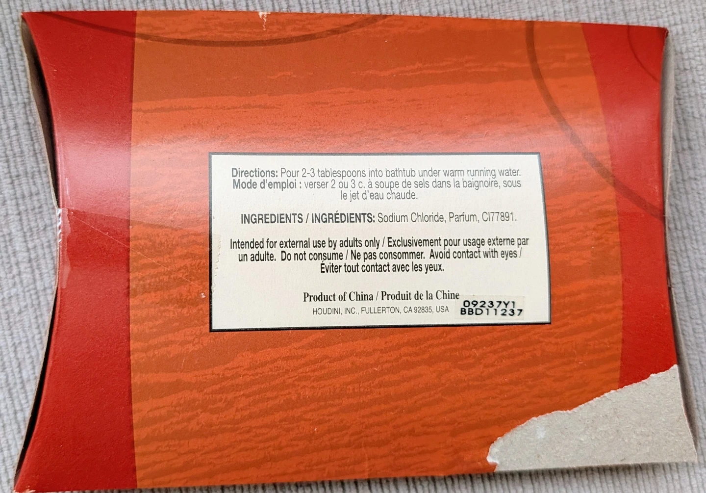 Brand New Provenance Mango Mandarin Bath Salts - photo 2