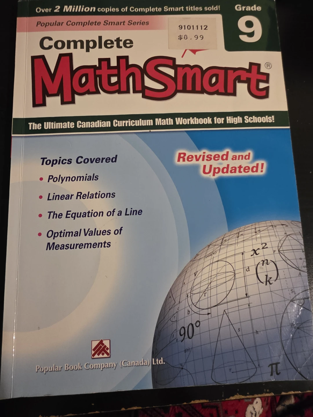 Complete MathSmart 9 Workbook