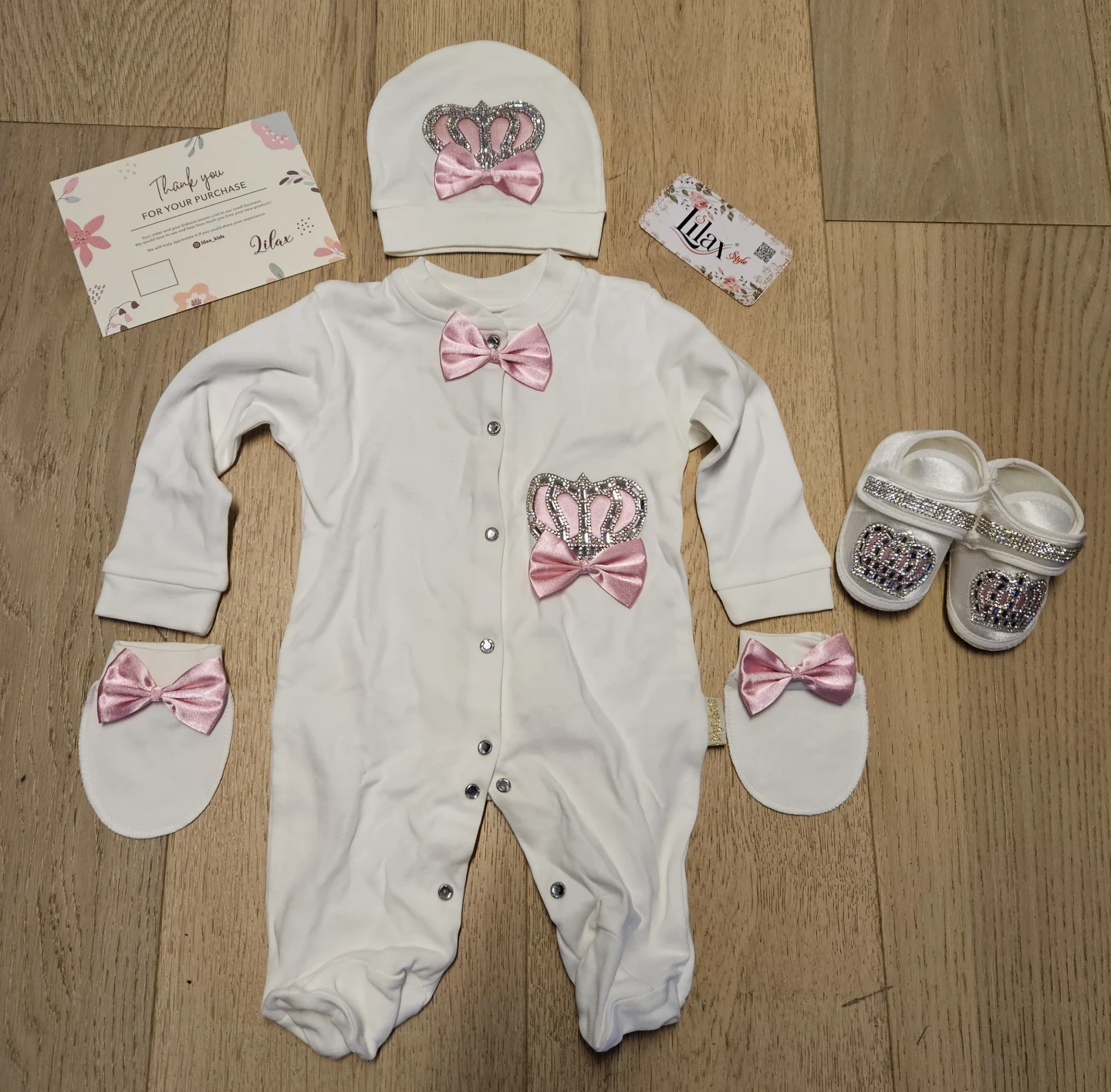 Lilax Baby Outfit Set - New with Box