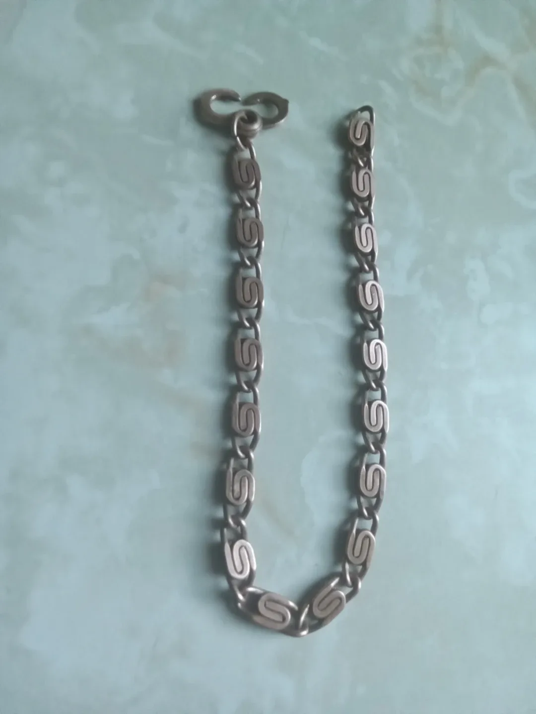 Vintage Copper S Link Bracelet