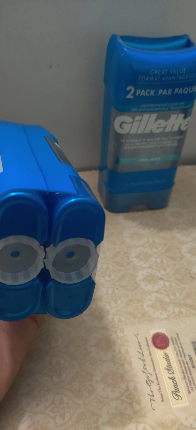 Gillette Cool Wave Antiperspirant Clear Gel 2-Pack x 2 - photo 2