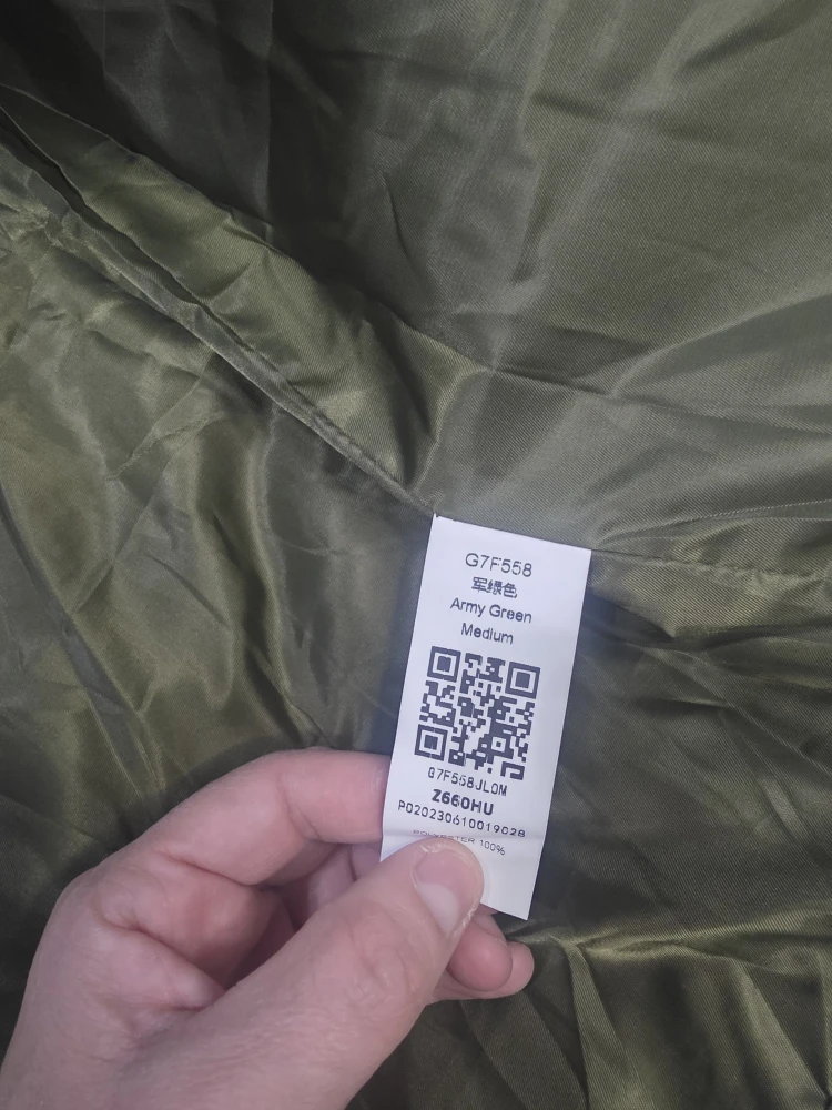 Army Green Puffer Vest - Size Medium - photo 5