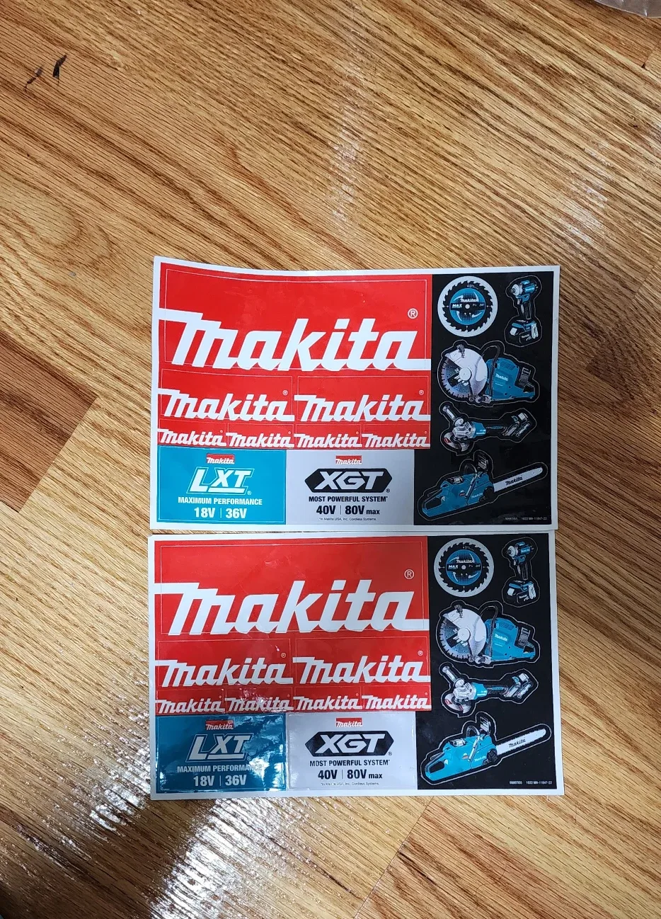 Makita Stickers - LXT & XGT #Cleanout