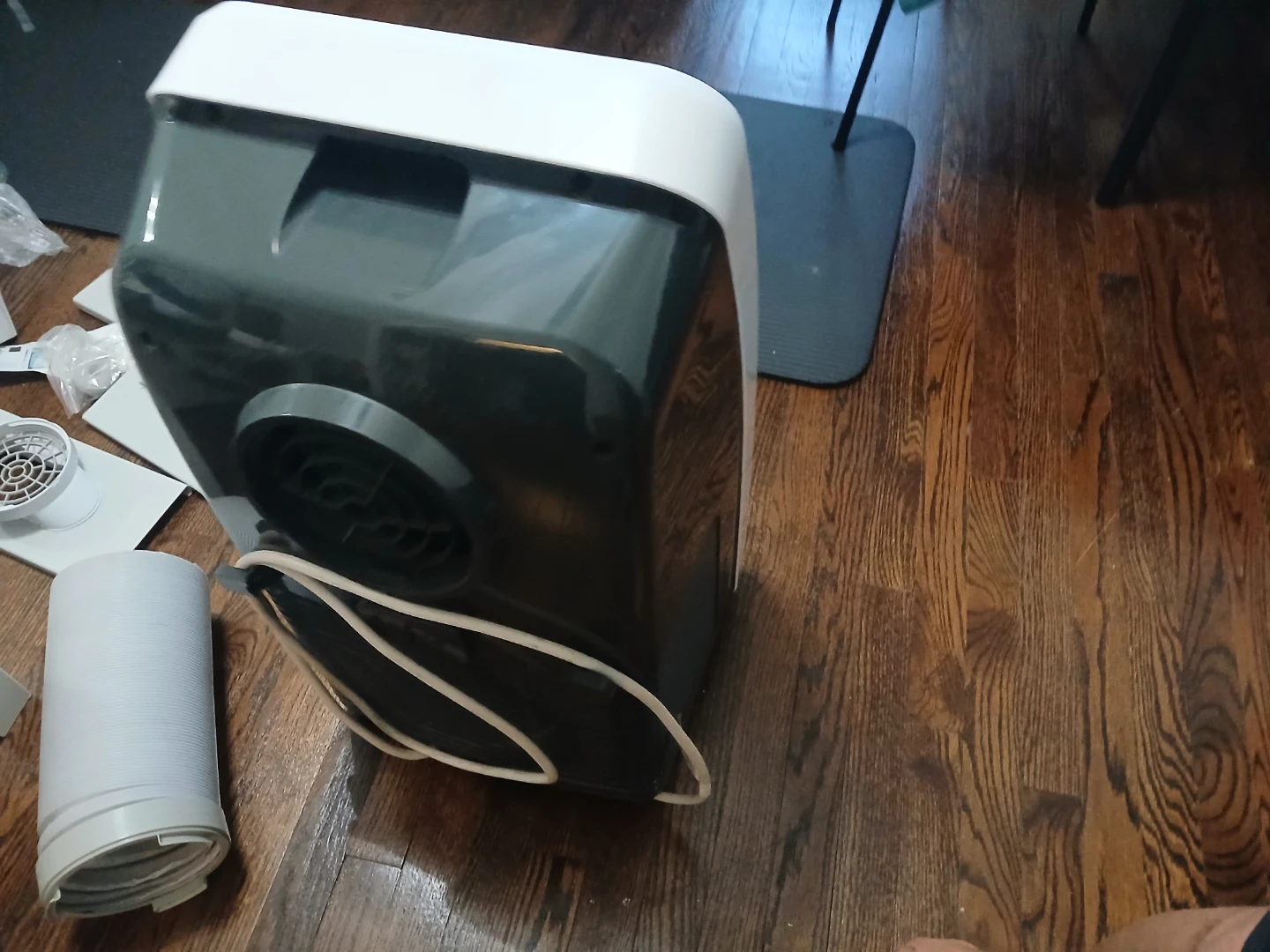 TECCPO Portable Fan + Air Conditioner with Window kit - photo 2