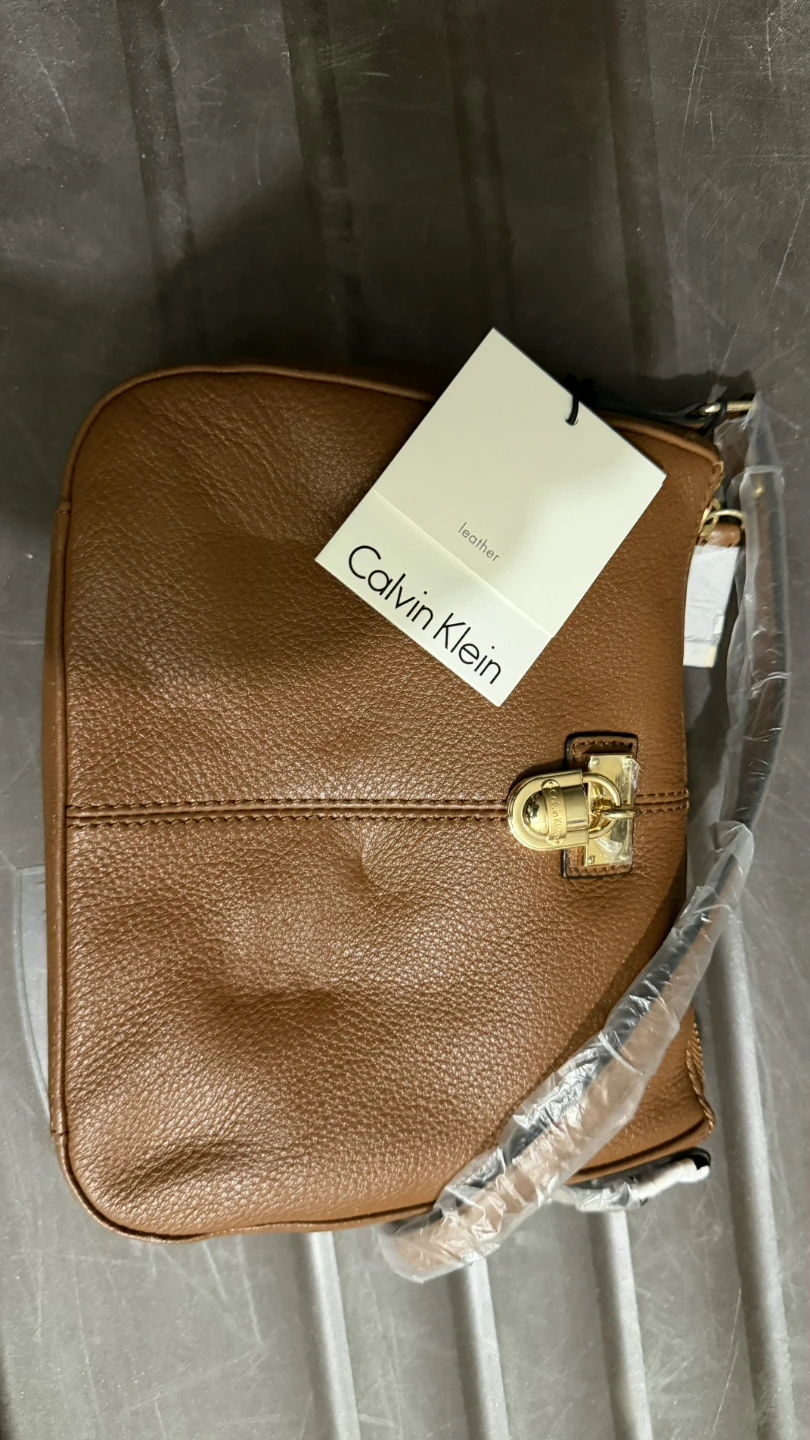 New Calvin Klein Leather Bag