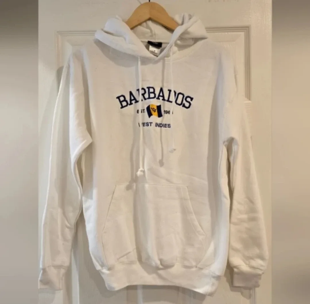 Men's Cotton Net Barbados Hoodie - Size M