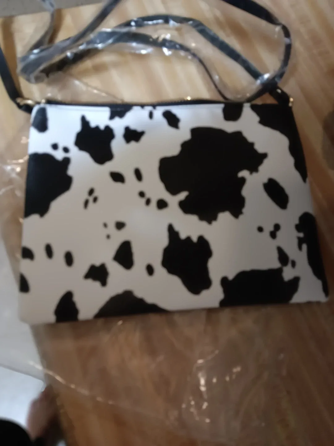 Cow Print Crossbody Bag"#Cleanout Koo image indicator(2)