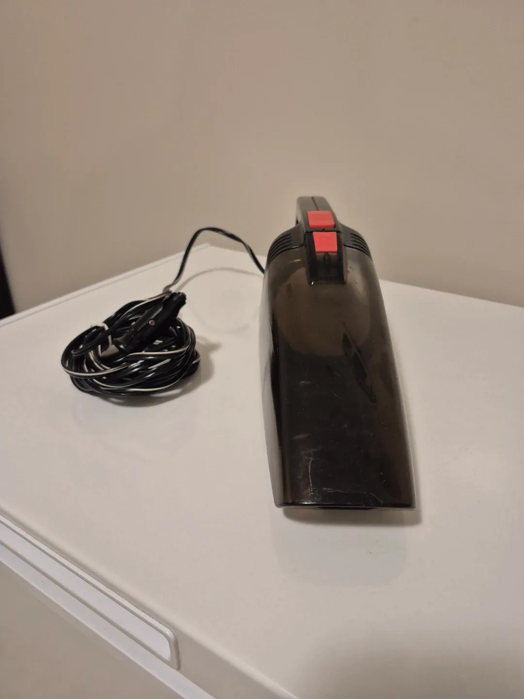 Black Handheld Car Plug-In Vacuum Cleaner #Cleanout image indicator(3)