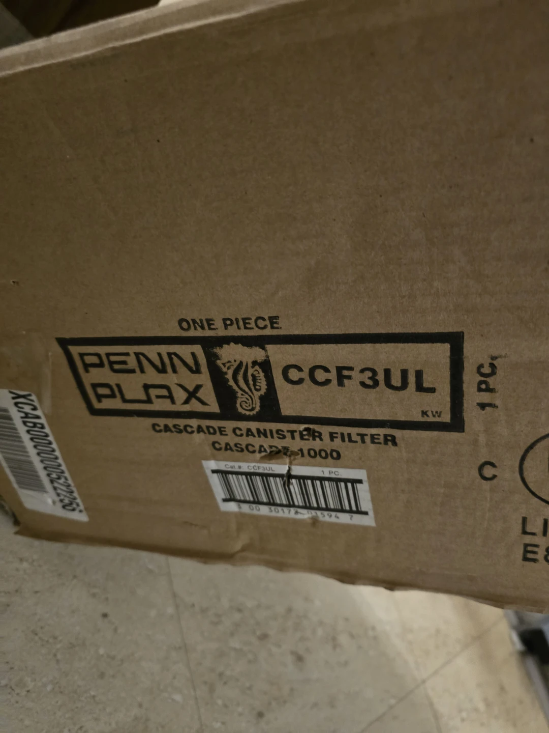 Penn-Plax Cascade 1000 Canister Filter - New in Box! - photo 2