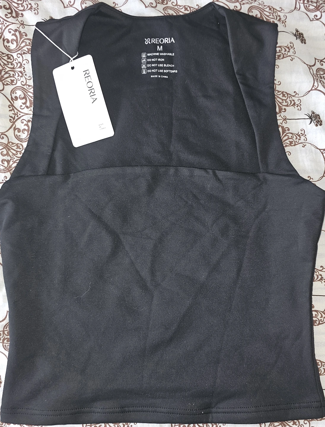 New Reoria Black Tank Top - Size M