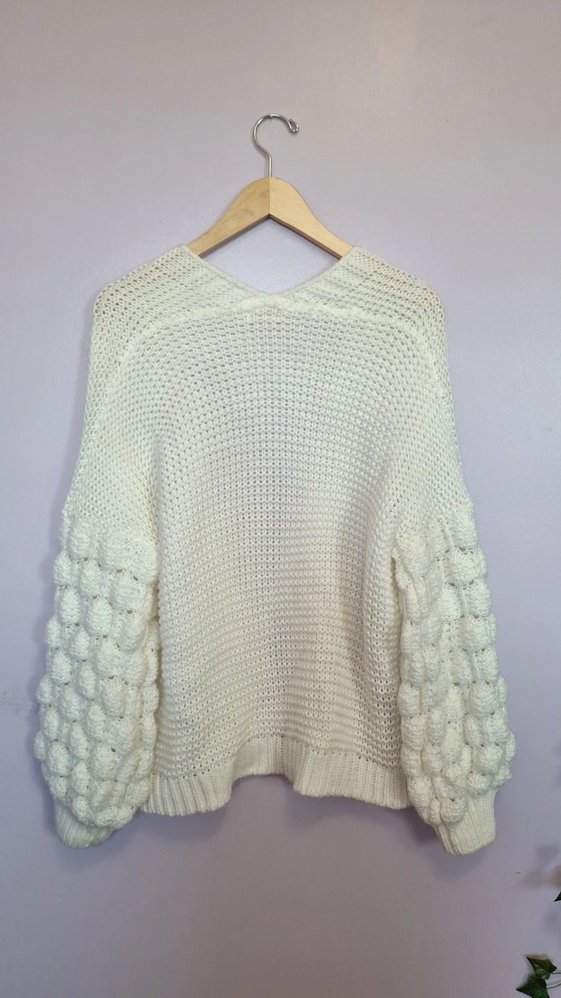 White Cardigan (S/P) - Harper Heritage - photo 2