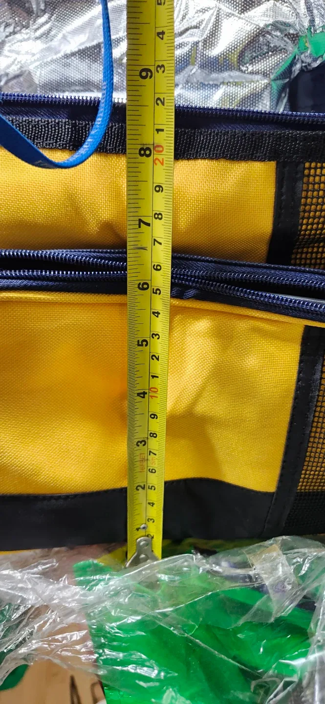Yellow & Black Insulated Lunch Bag - New! image indicator(8)
