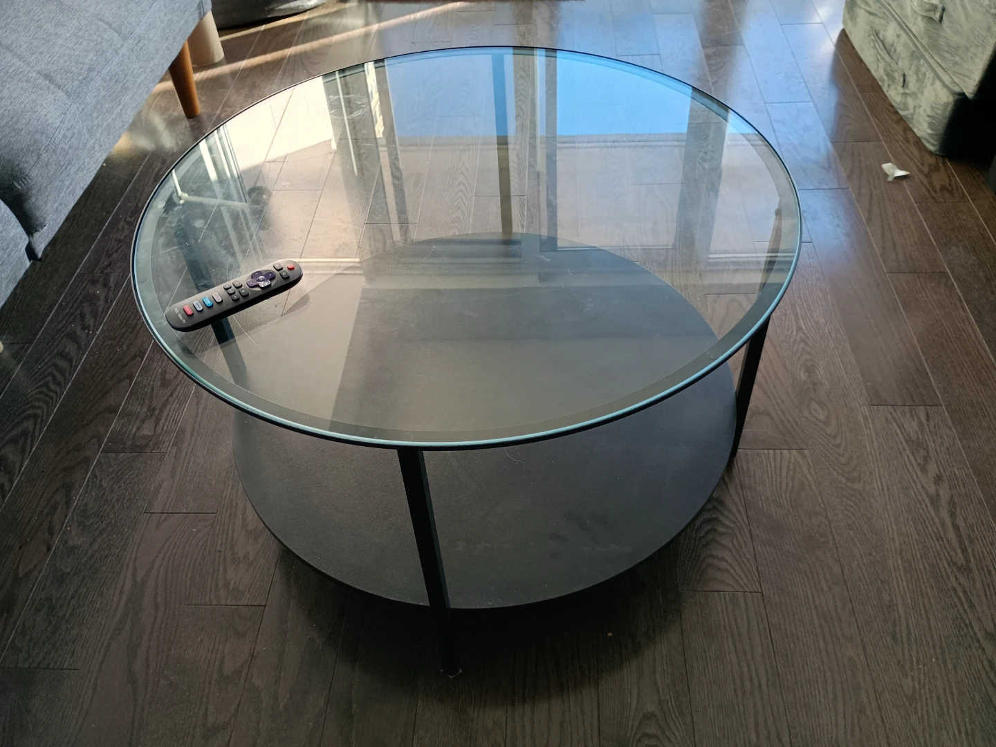 Glass Top Coffee Table