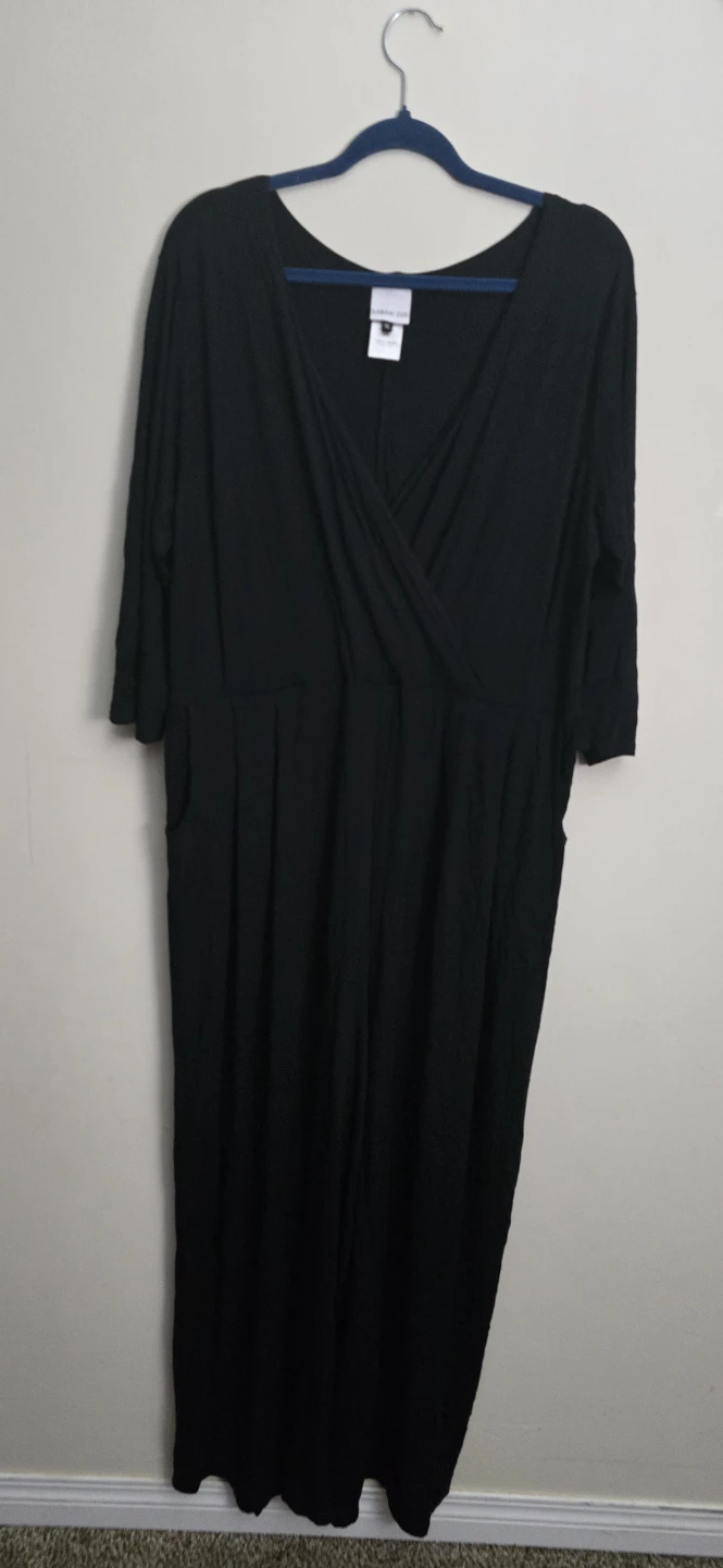 Sarah Sue Black Jumpsuit - Size XL