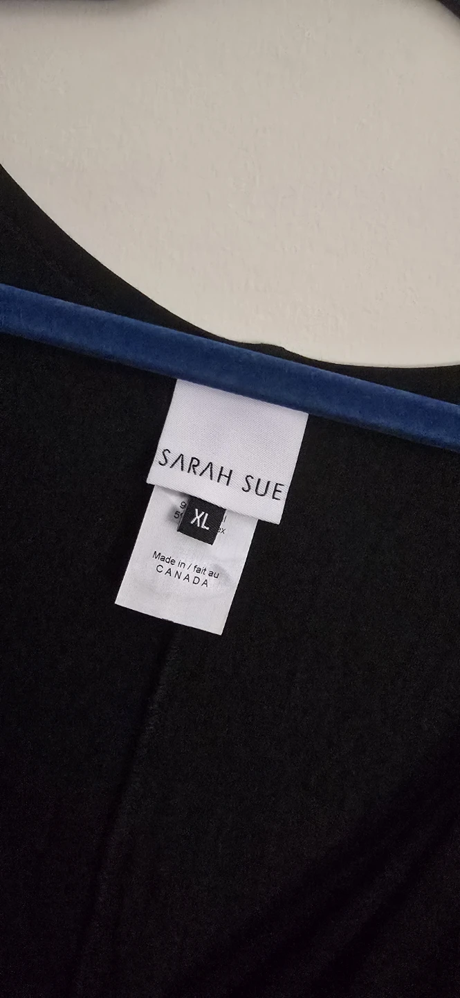 Sarah Sue Black Jumpsuit - Size XL - photo 2