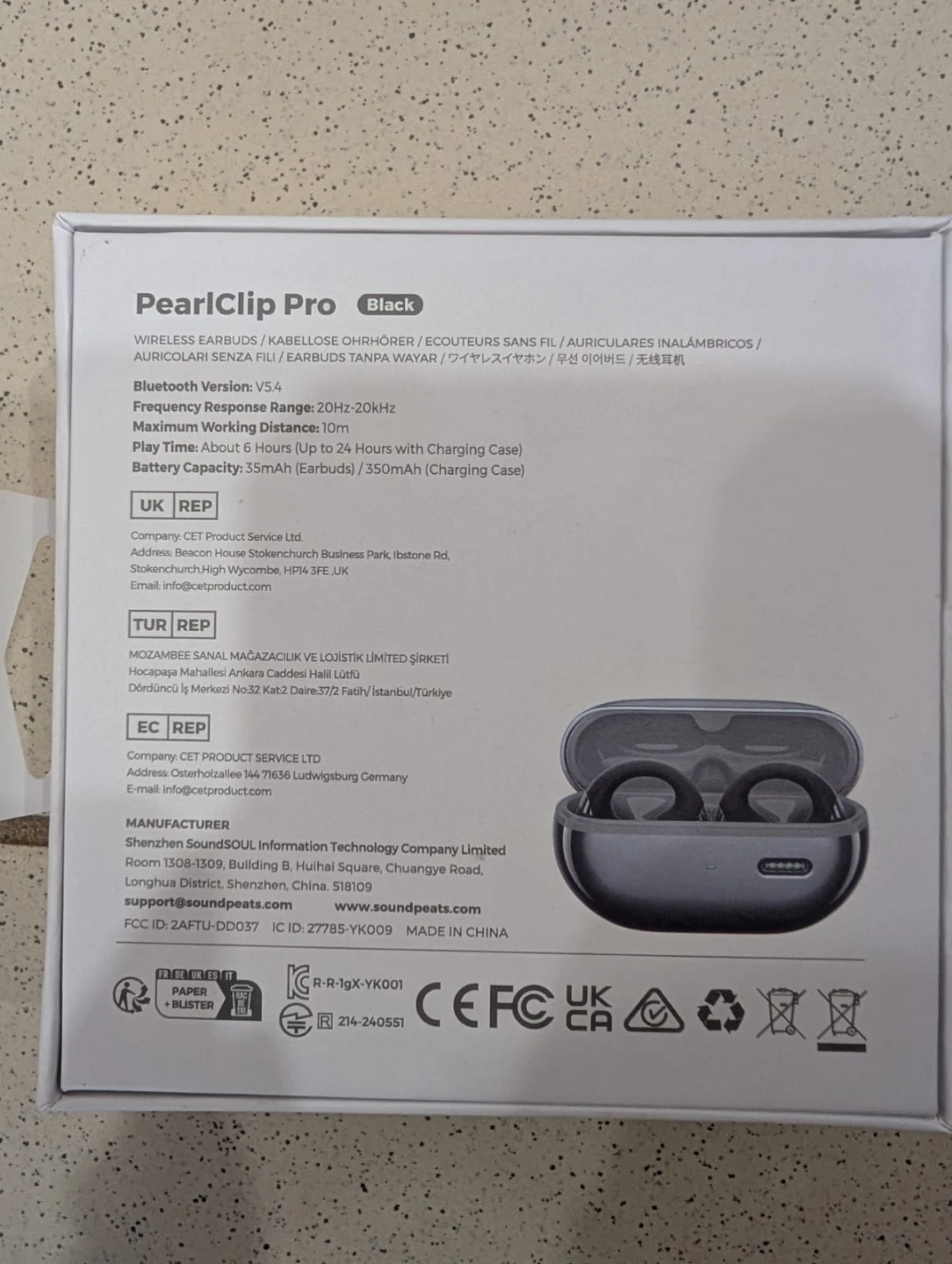Soundpeats PearlClip Wireless Earbuds - photo 2