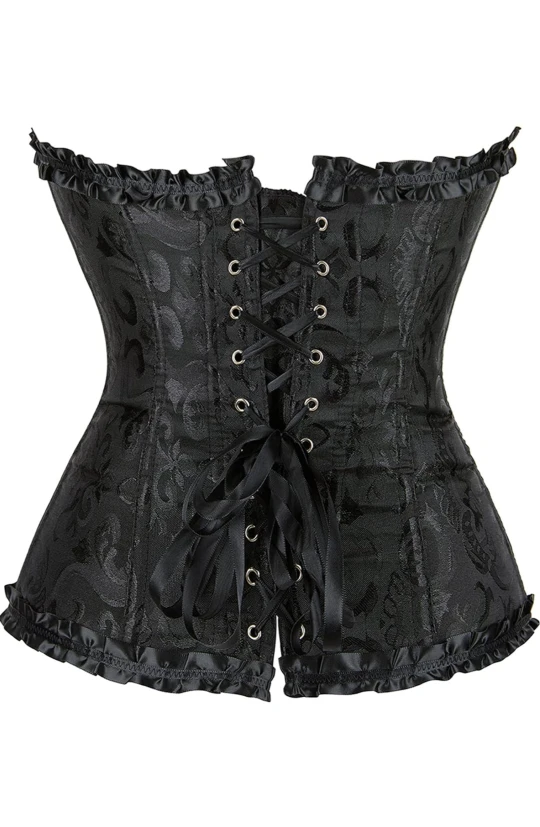 Black Corset Top Plus size - photo 3