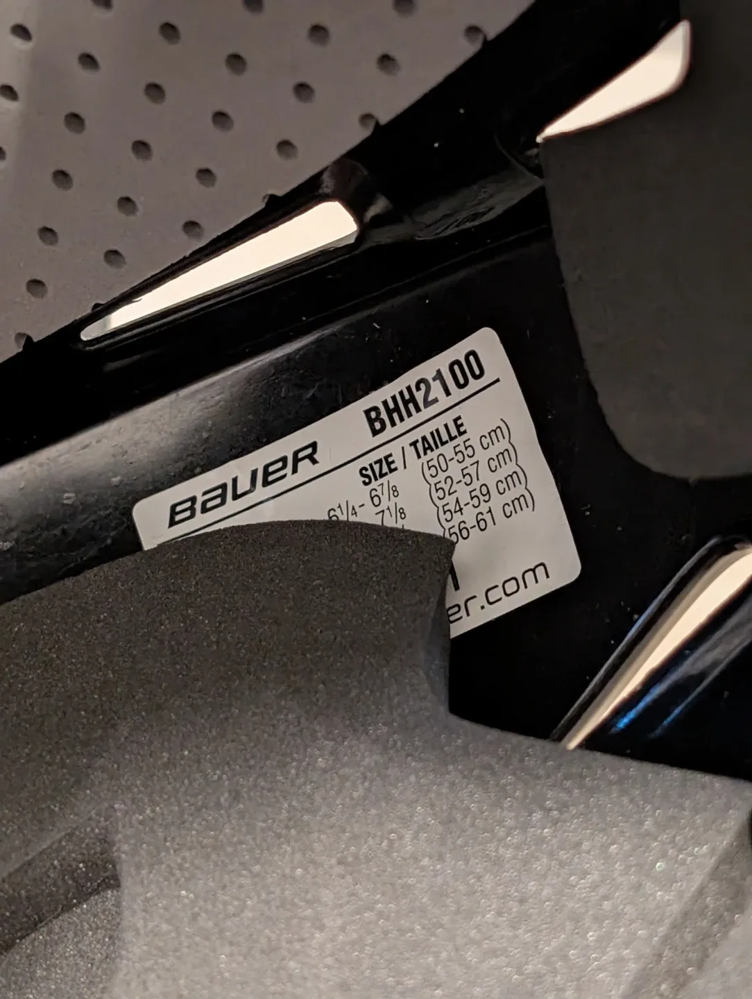 Bauer 2100 Hockey Helmet - Size Medium image indicator(7)