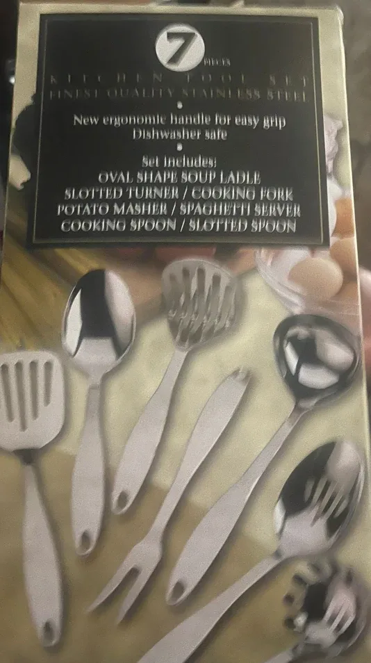 7-Piece Stainless Steel Kitchen Tool Set