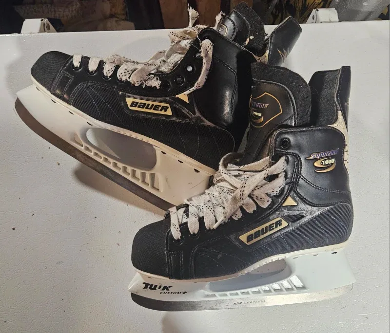 Bauer Supreme 1000 Ice Hockey Skates - Size 7.5 #Cleanout