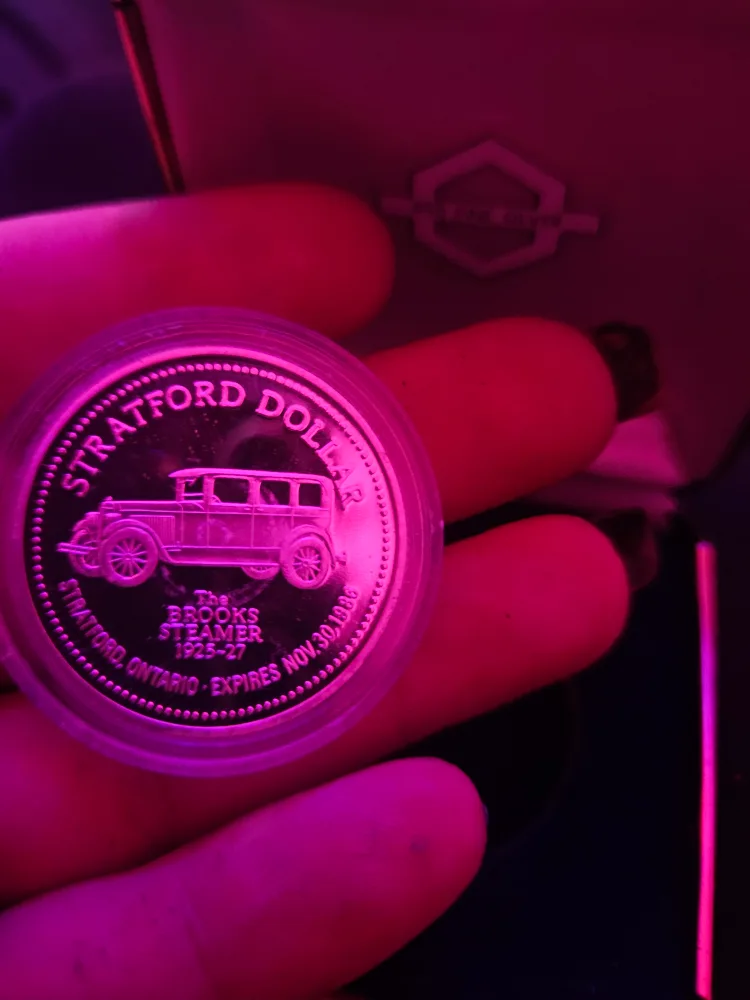 999 fine silver Stratford Dollar - The Brooks Steamer 1925-27 image indicator(2)