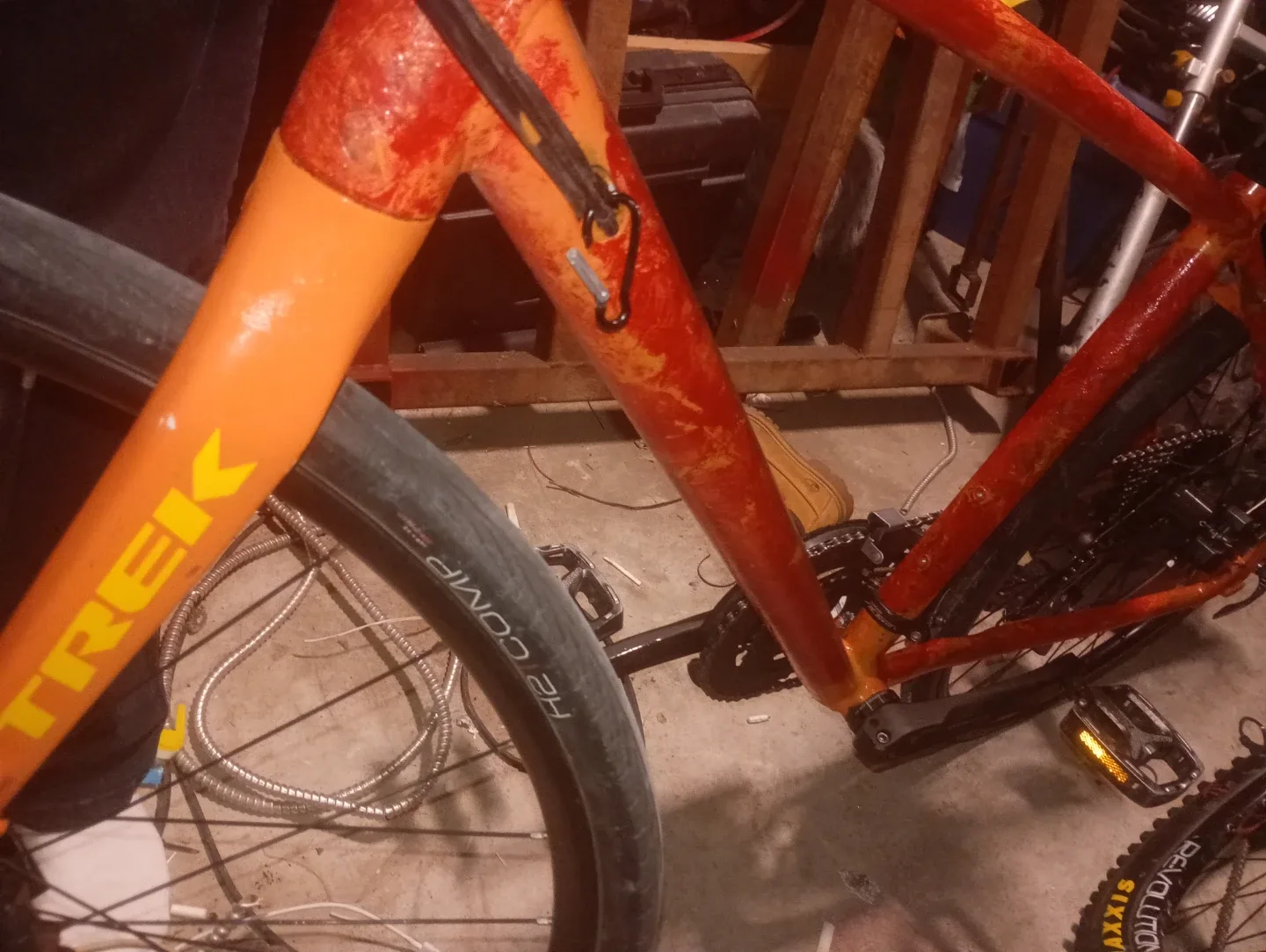 Trek Bicycle - Orange