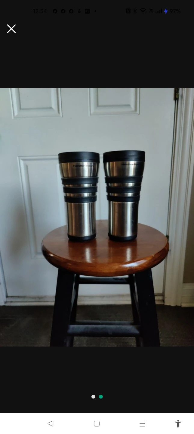 Hamilton Beach Stay or Go coffee maker