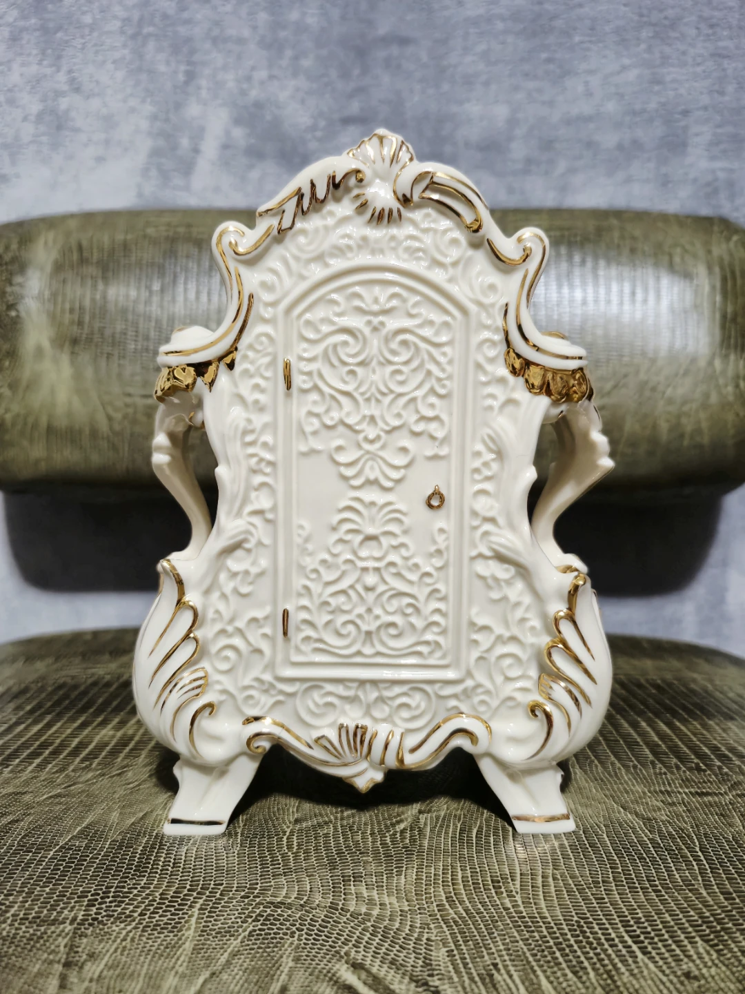 Rare Lennox Beauty And The Beast Cogsworth Clock - photo 5