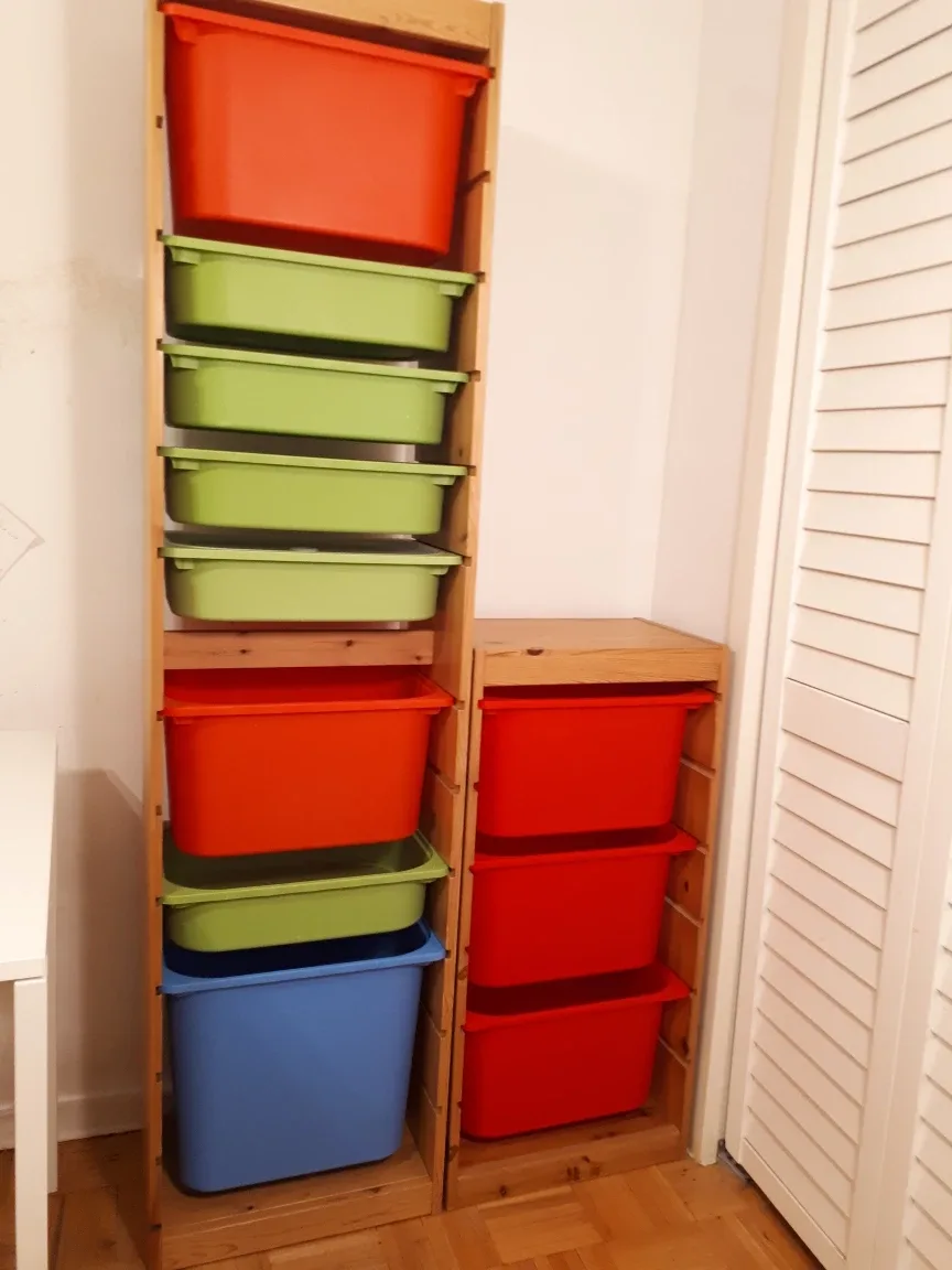 IKEA Trofast Storage Unit with Bins image indicator(5)
