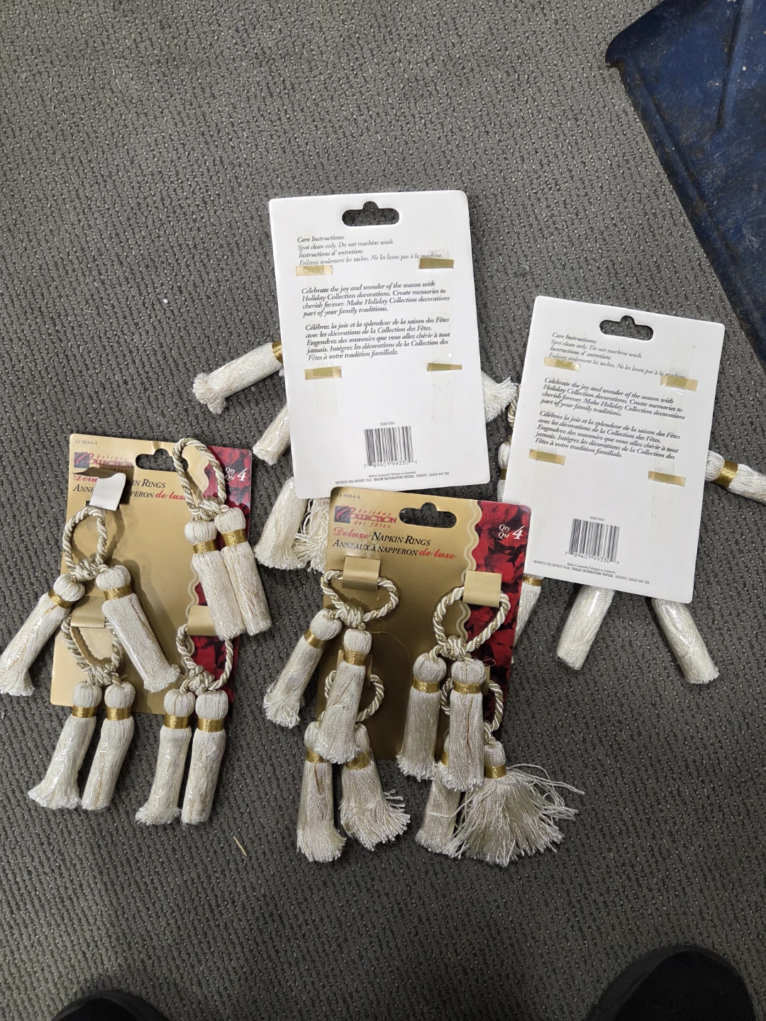 Collection de Luxe Napkin Rings 4 sets of 4 - photo 3