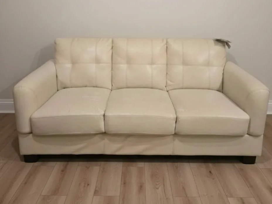 Genuine Leather Couch - Delivery Available