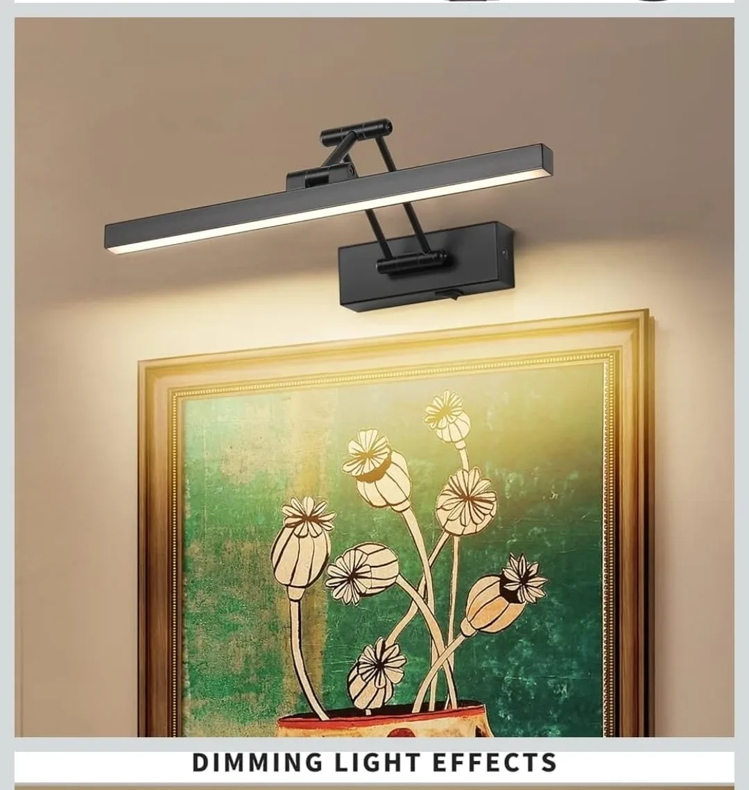 LED Picture Light, Black, 15.35 in image indicator(3)